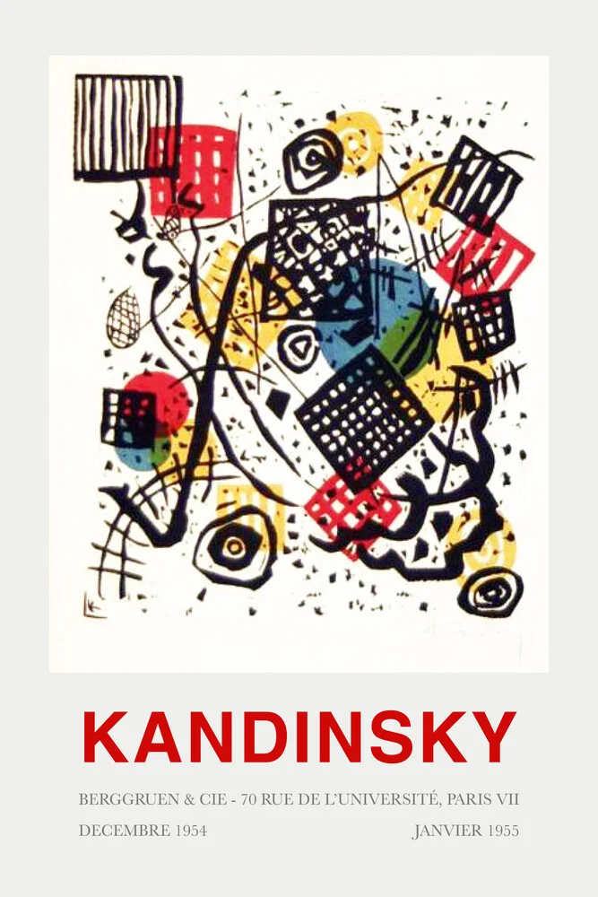 Kandinsky - Berggruen & Cie - Fineart fotografie door Art Classics