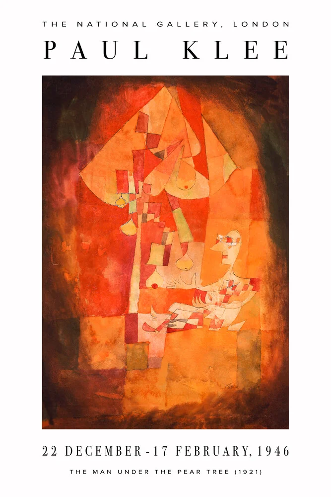 Tentoonstellingsprent door Paul Klee - fotokunst von Art Classics