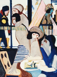 Ernst Ludwig Kirchner: Café - Fineart-fotografie door Art Classics