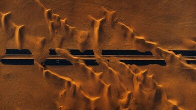 André Alexander, Half woestijn Dubai III (Verenigde Arabische Emiraten, Azië)
