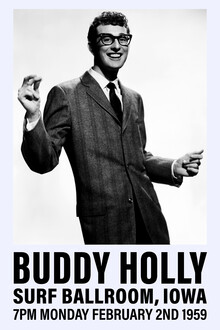 Vintage Collection, Buddy Holly in de Surf Ballroom (Verenigde Staten, Noord-Amerika)