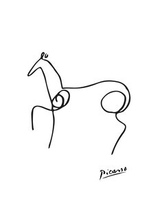 Kunstklassiekers, Picasso Pferd - Frankreich, Europa)