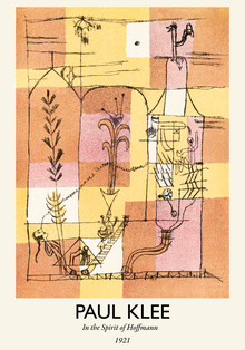 Kunstklassiekers, Klee Poster - In de geest van Hoffmann 1921