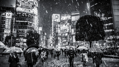 Jörg Faißt, Shibuya (Tokio) in de winter