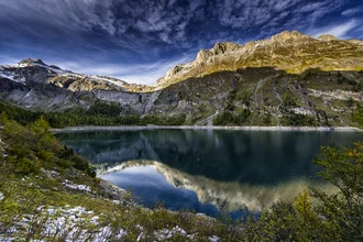 Lake de Tseuzier-B, Zwitserland - Fineart fotografie door Franzel Drepper