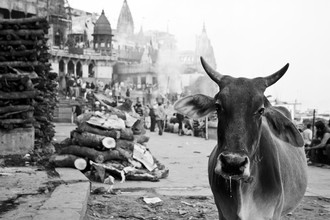 Jagdev Singh, Eine Signatur-Szene des Glaubens in Varanasi Indien (India, Azië)