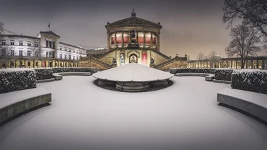 Old National Gallery Panorama Berlin - Fineart fotografie door Ronny Behnert