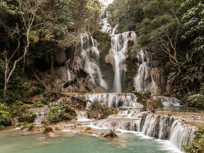Sebastian Rost, Wasserfall - Laos, Azië)