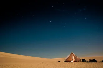 Woestijnnacht - Fineart fotografie door Christian Göran