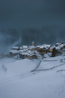 Jan Keller, Swiss Village Snowstorm - Zwitserland, Europa)