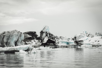 Pascal Deckarm, de gletsjerlagune - IJsland, Europa)