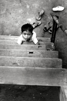 Silva Wischeropp, LOOKING UP - Little Boy - Centraal Hoogland - Vietnam (Vietnam, Azië)