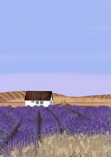 Katherine Blower, lavendel Cottage (Verenigd Koninkrijk, Europa)