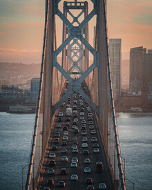 Dimitri Luft, SF Bay Bridge - Vereinigte Staaten, Noord-Amerika)
