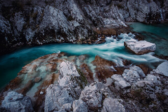 Eva Stadler, Let's away ... Wilde wateren van de rivier de Soča (Slovenië, Europa)