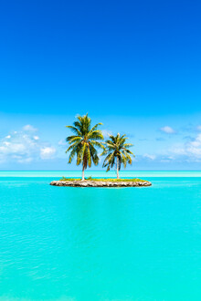 Jan Becke, Tropisch eiland in de Zuidzee - Frans-Polynesië, Oceanië)