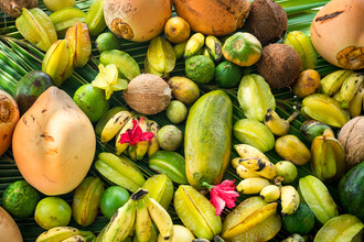 Jan Becke, Tropisch fruit (Malediven, Azië)