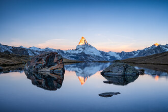 Jan Becke, Matterhorn bij zonsopgang (Zwitserland, Europa)