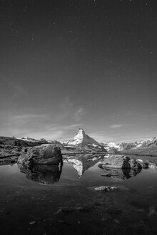 Jan Becke, Matterhorn bij nacht (Zwitserland, Europa)