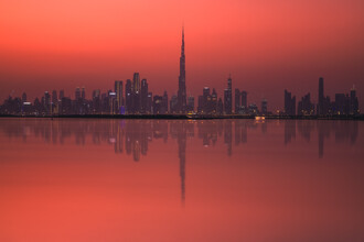 Jean Claude Castor, Dubai Skyline (Vereinigte Arabische Emiraat, Azië)