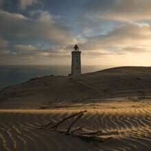 Alex Wesche, Sporen in het zand (Denemarken, Europa)