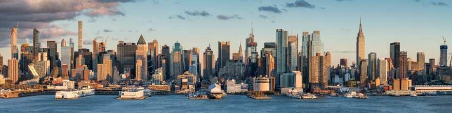 Jan Becke, de horizonpanorama van Manhattan