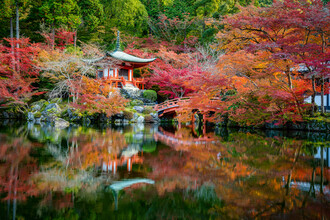 Jan Becke, Daigo-ji tempel in Kyoto (Japan, Azië)