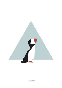 Anna Maria Laddomada, papegaaiduiker | Arctische serie | Origamia Design (IJsland, Europa)