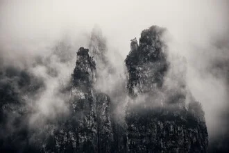 Mysterieuze bergen - Fineart fotografie door Alex Wesche