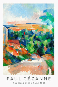 Art Classics, The Bend in the Road door Paul Cézanne (Frankrijk, Europa)