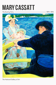 Art Classics, The Boating Party door Mary Cassatt (Frankrijk, Europa)
