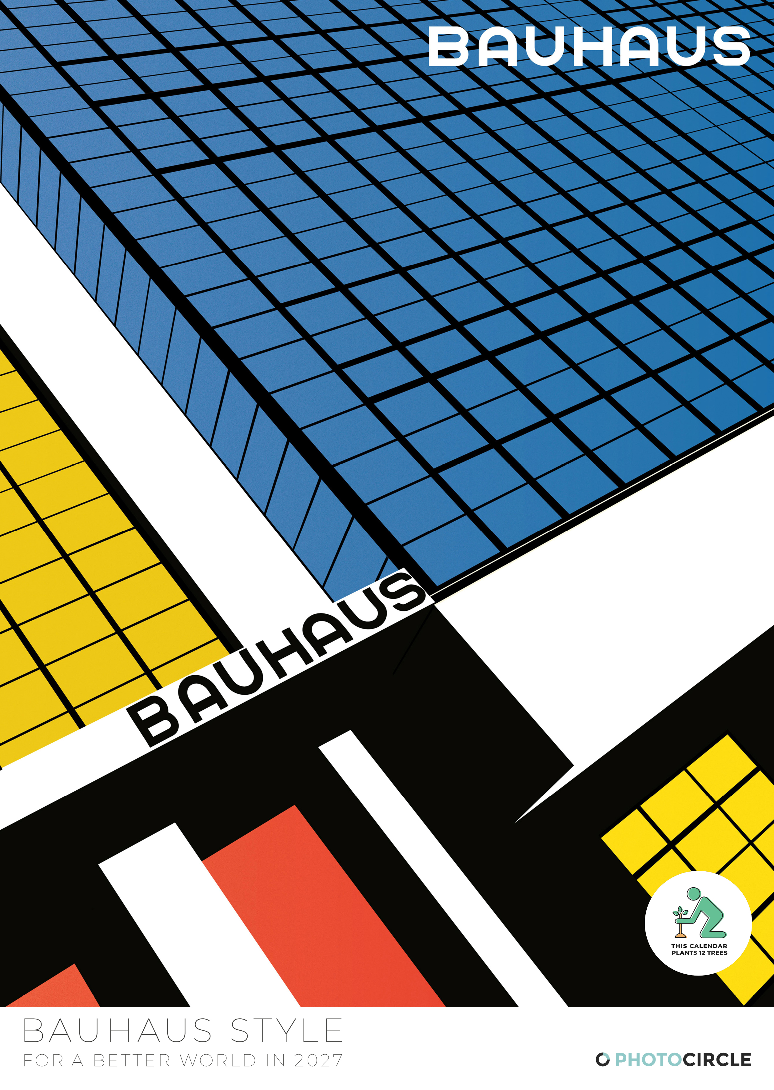 Bauhaus Style 2027 Art Calendar – Shop now