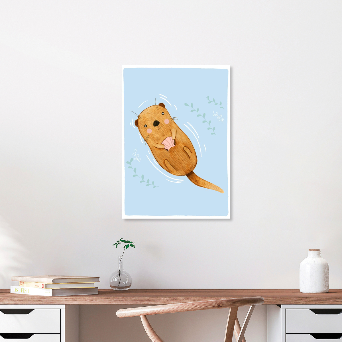 The Artcircle wall art - 'Otter by Judith Loske' | Photocircle.net