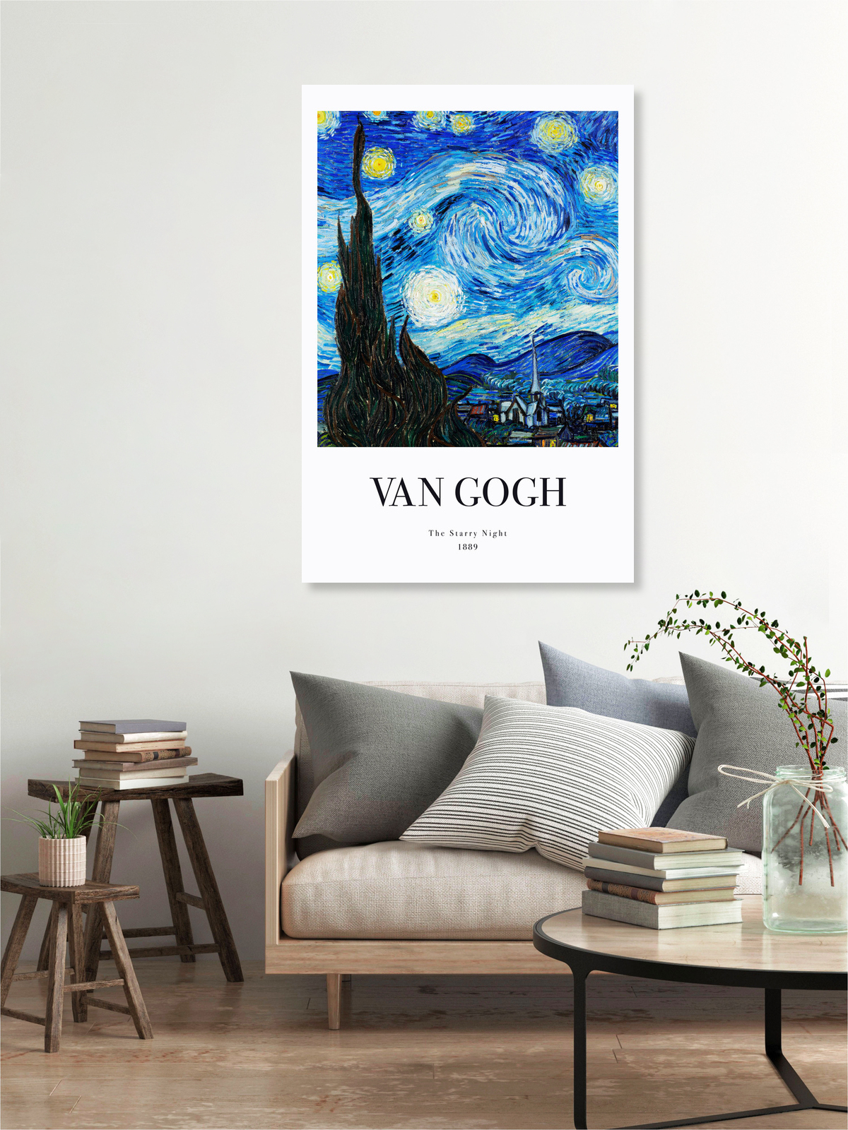 Art Classics - 'The Starry Night by Vincent Van Gogh - exhibition ...