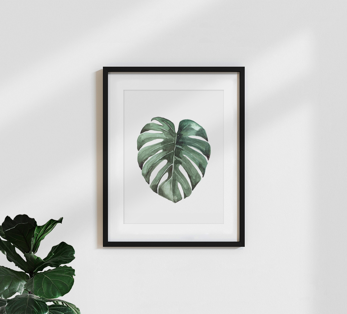 Christina Wolff Poster - 'Mantika Botanical Monstera Blatt' | Photocircle