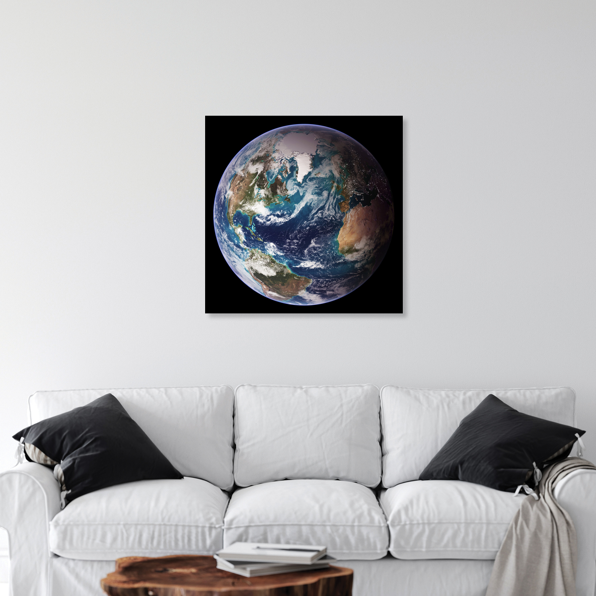 NEW LARGE THE EARTH HIGH RESOLUTION GENUINE SATELLITE PIC PRINT PREMIUM POSTER 