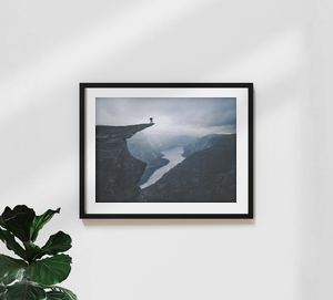 Mockup On the edge - Fineart photography by Dominic Lars