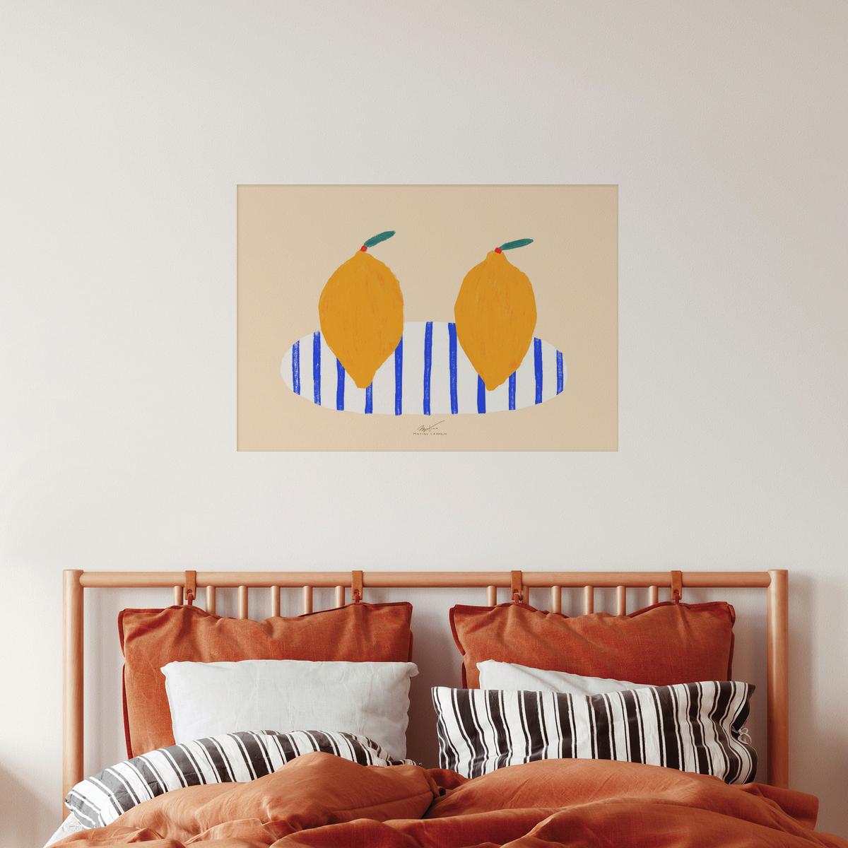 Matías Larraín wall art - 'Les Citrons' | Photocircle.net