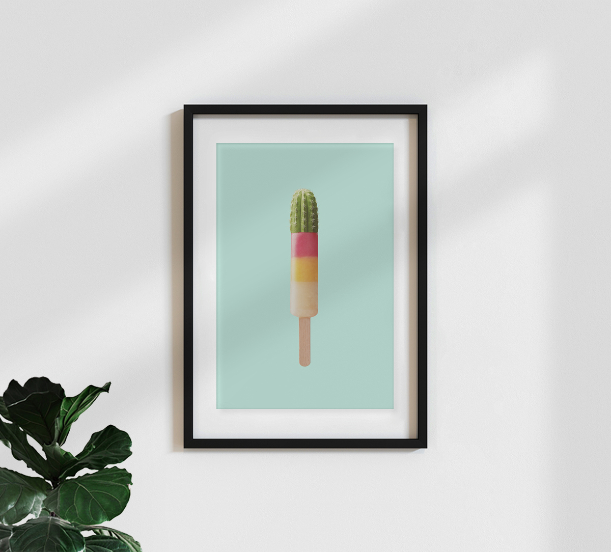 Jonas Loose Poster - 'Kaktus Eis' | Photocircle