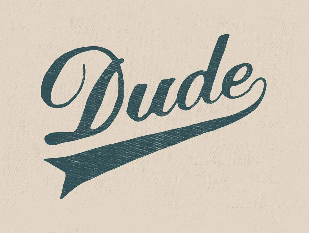 Dude - fotokunst von Florent Bodart