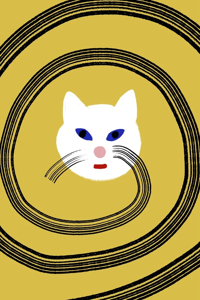 MEOW - fotokunst von Atelier Posters