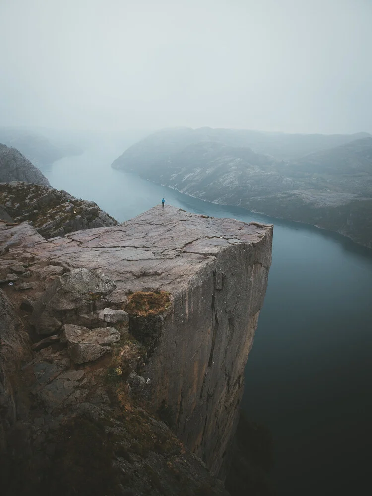 Pulpit rock, Norway. - fotokunst von Philipp Heigel