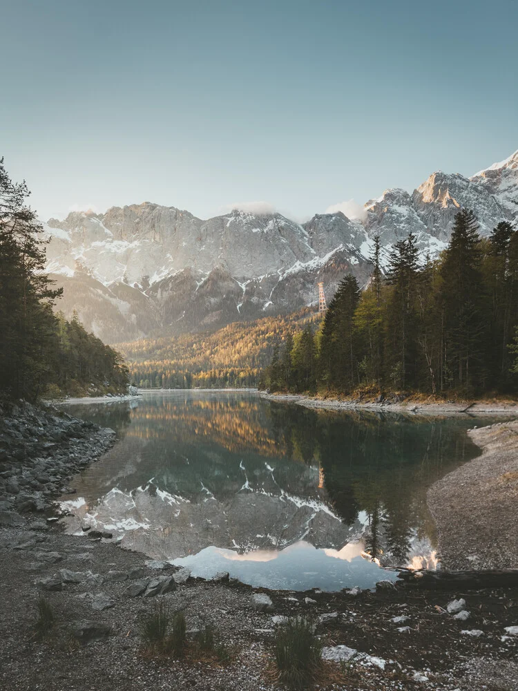 Morning light in the Alps. - fotokunst von Philipp Heigel