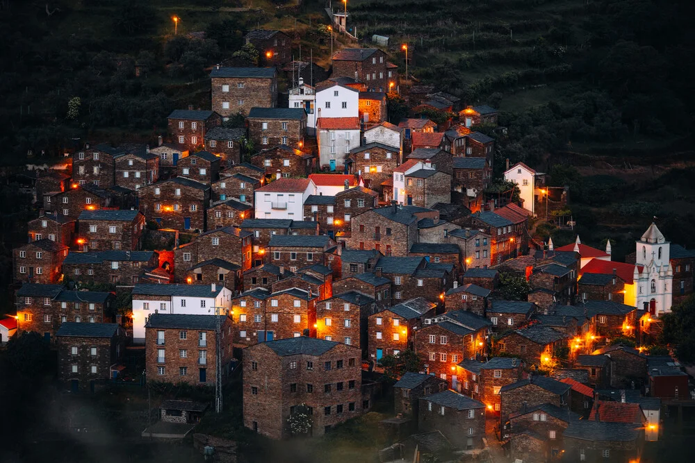 Piodao at night - Fineart photography by André Alexander