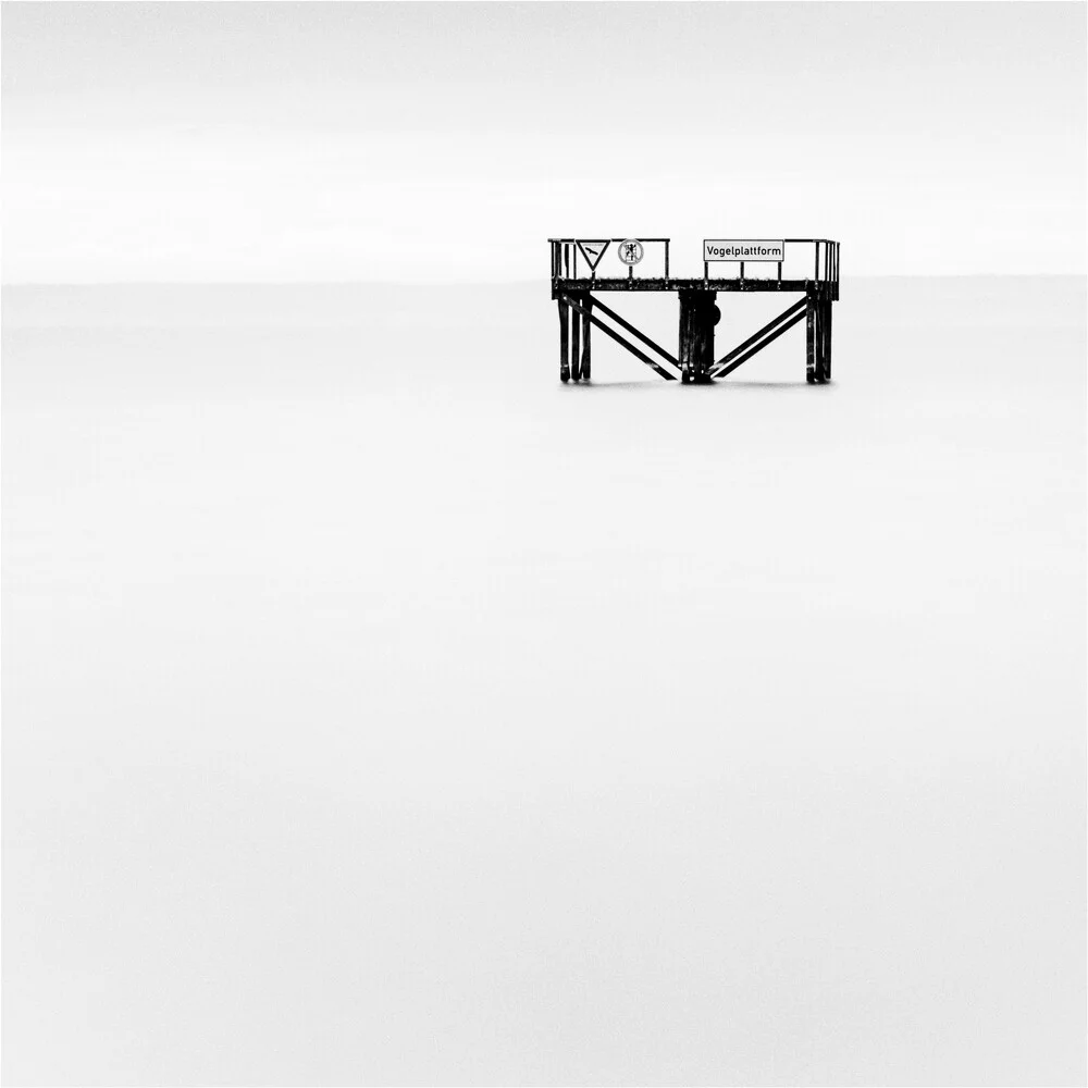 Bird Platform - Fineart photography by Florian Fahlenbock