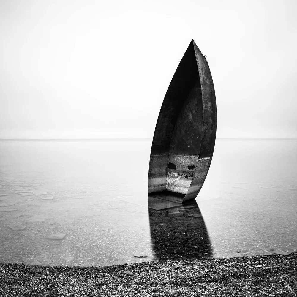 Kunst im See - fotokunst von Florian Fahlenbock