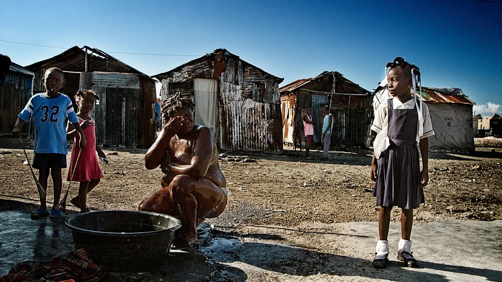 Ti Ayiti in Port-au-Prince - fotokunst von Frank Domahs