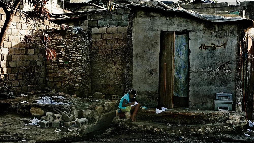 Sité Soley, Port-au-Prince - fotokunst von Frank Domahs