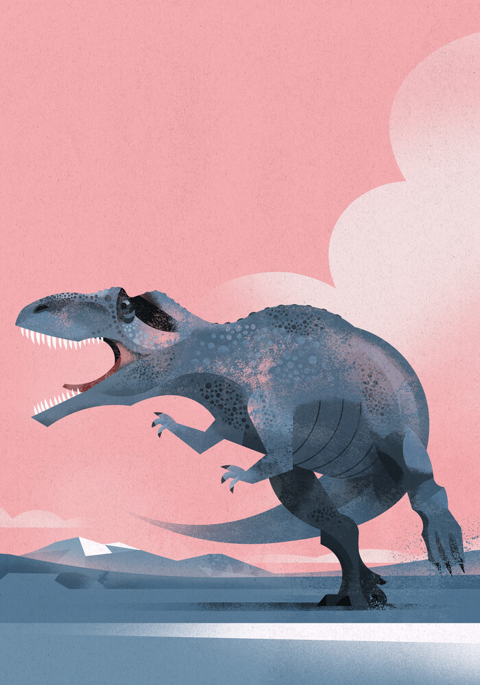 Gigantosaurus - fotokunst von Dieter Braun