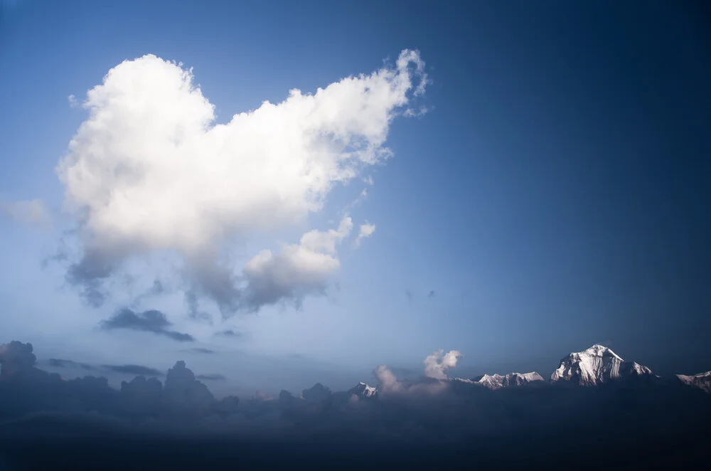 Himalaya - Dhaulagiri - fotokunst von Marco Entchev